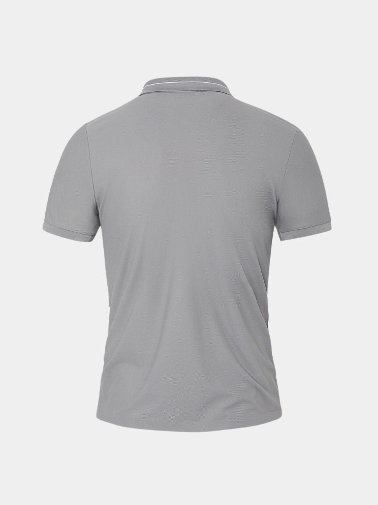 Klaus™ | Grå Stål Polo