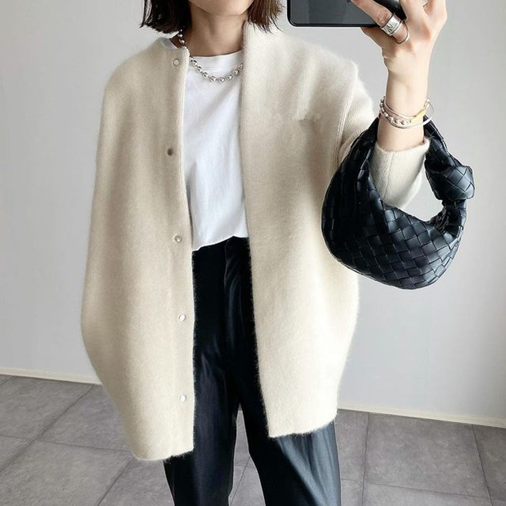 Julie | Blød Knaplukket Cardigan