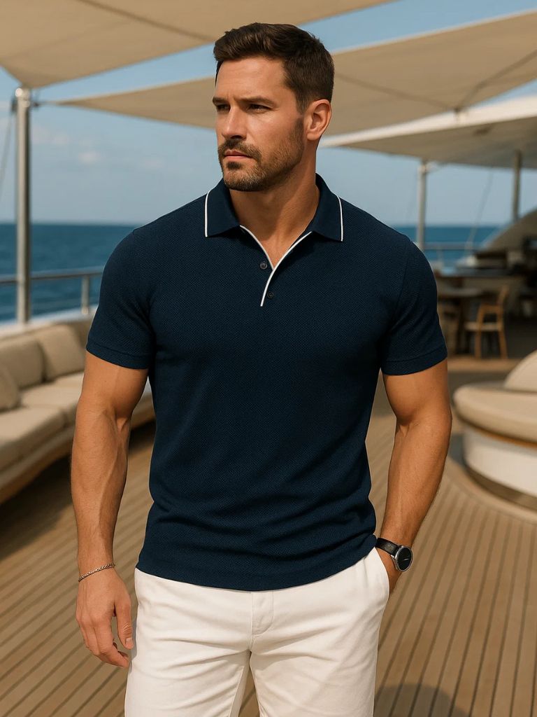 Anton™ | Bleu Volt Polo