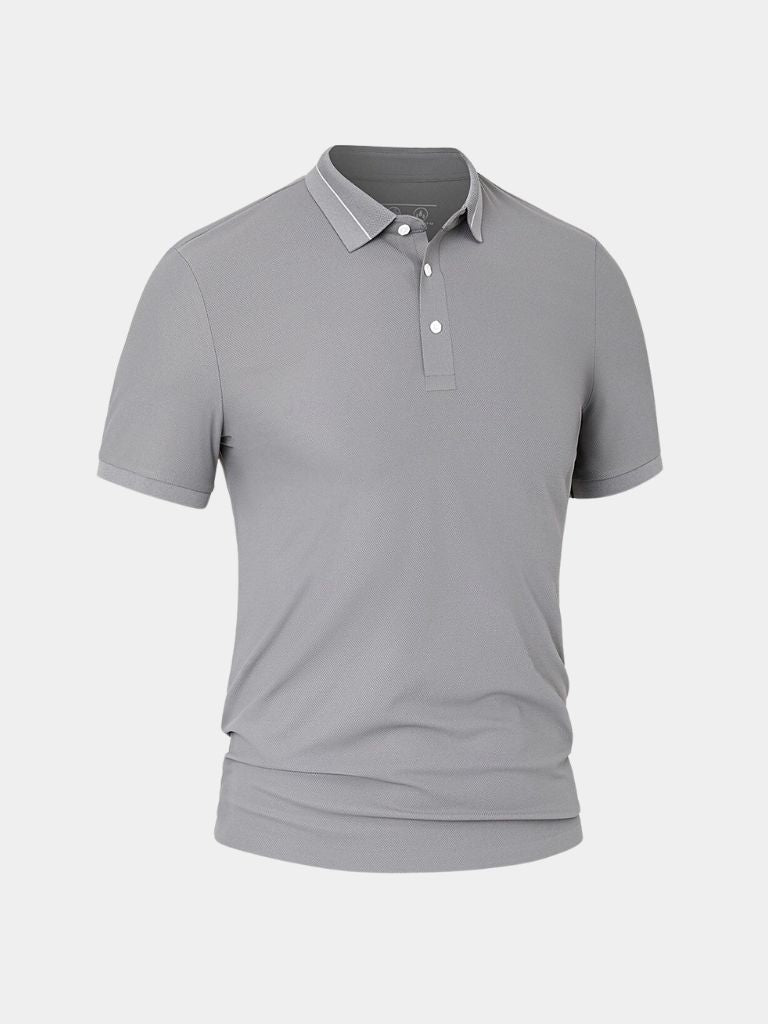 Klaus™ | Grå Stål Polo