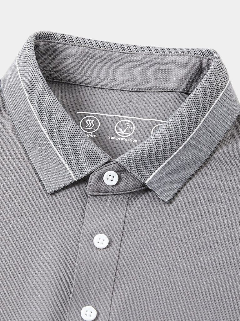 Klaus™ | Grå Stål Polo