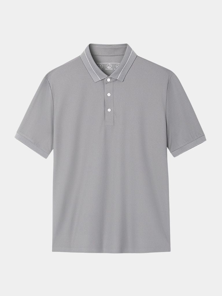 Klaus™ | Grå Stål Polo