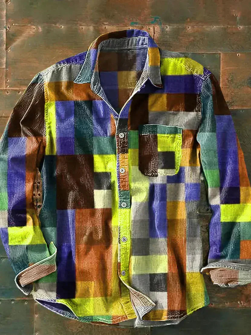 Noa - Vintage unisex-skjorte